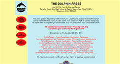 Desktop Screenshot of dolphinpress.co.uk